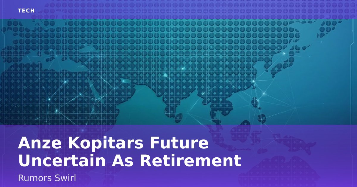 Anze Kopitar's Future Uncertain As Retirement Rumors Swirl