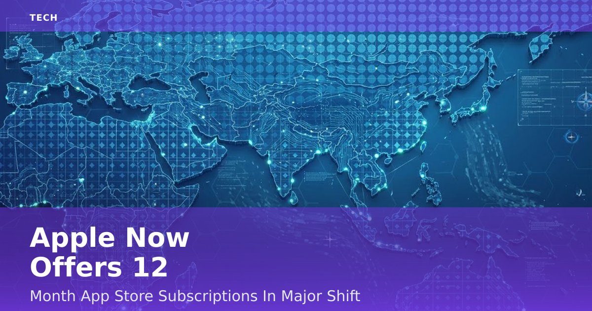 Apple Now Offers 12-Month App Store Subscriptions In Major Shift