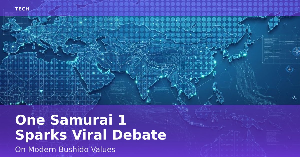 One Samurai 1 Sparks Viral Debate On Modern Bushido Values