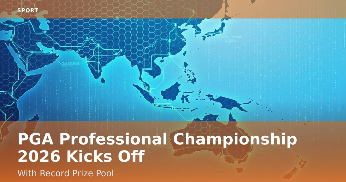 PGA Professional Championship 2026 Kicks Off With Record Prize Pool