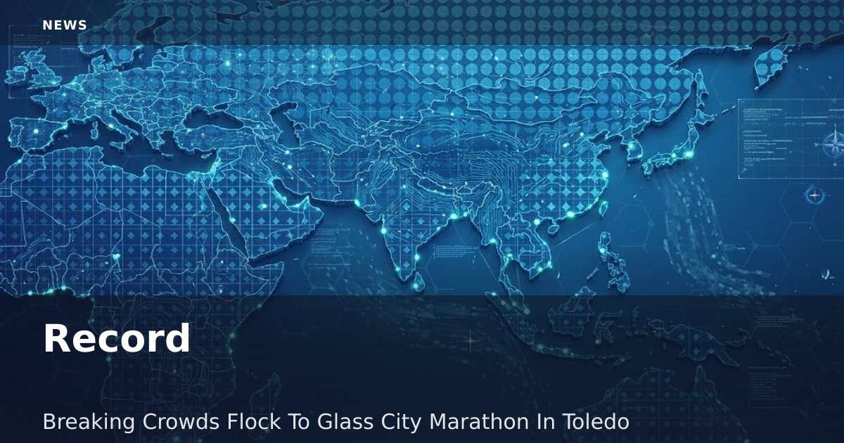 Record-Breaking Crowds Flock To Glass City Marathon In Toledo