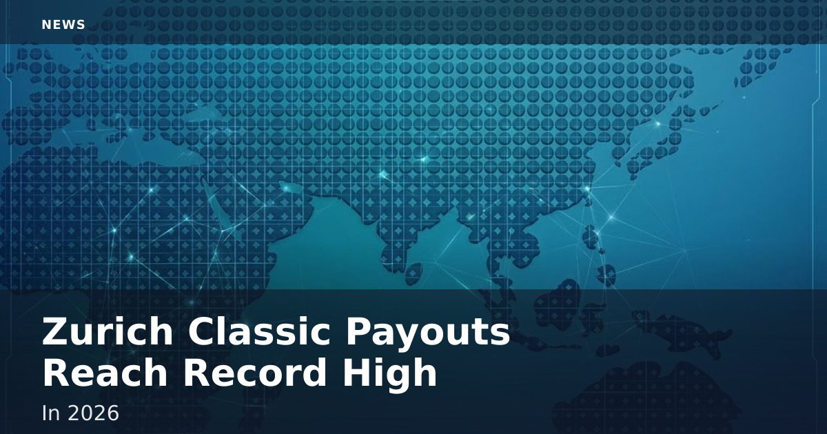Zurich Classic Payouts Reach Record High In 2026